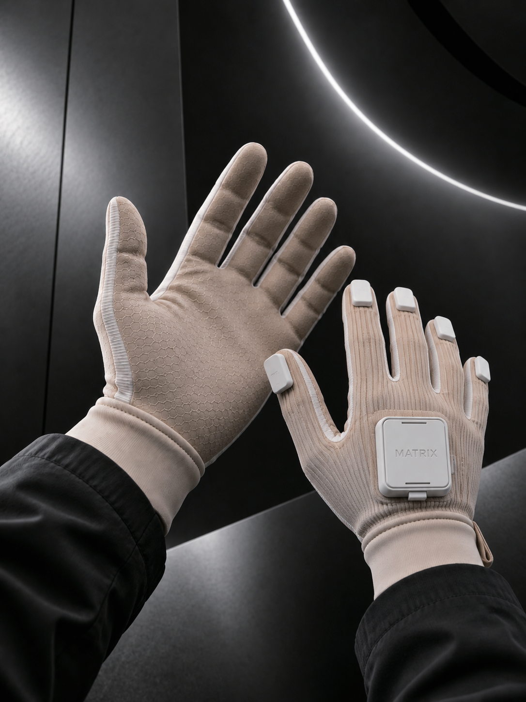 C-Film S1 + EMF FPC tactile data-acquisition glove